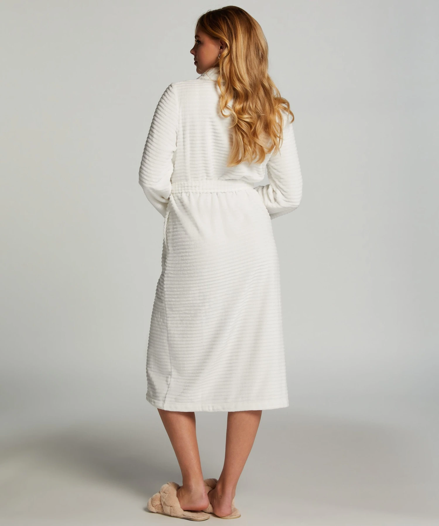 Langer Bademantel Fleece Rip 5 Langer Bademantel Fleece Rip – Bild 3