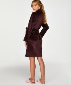 Kurzer Bademantel Fleece Rip 9 Kurzer Bademantel Fleece Rip -Modische Unterwäsche 169405 4