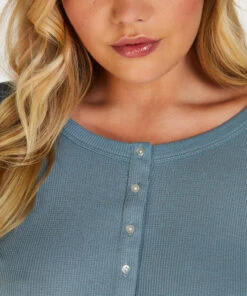 Pyjama Waffle Placket 10 Pyjama Waffle Placket -Modische Unterwäsche 183270 3