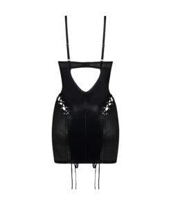 Slipdress Mesh Lace-up -Modische Unterwäsche 185073 6