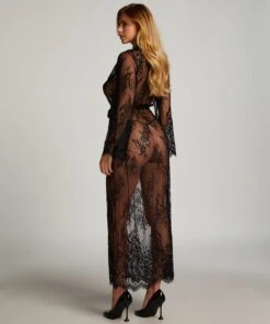 Kimono Allover Lace Lang 11 Kimono Allover Lace Lang -Modische Unterwäsche 191638 4