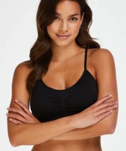 Nahtlose Bralette Marine