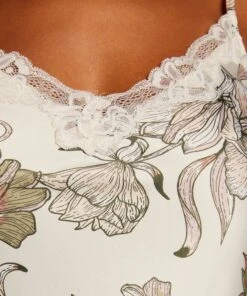 Cami Top Satin Spitze -Modische Unterwäsche 195954 2 2