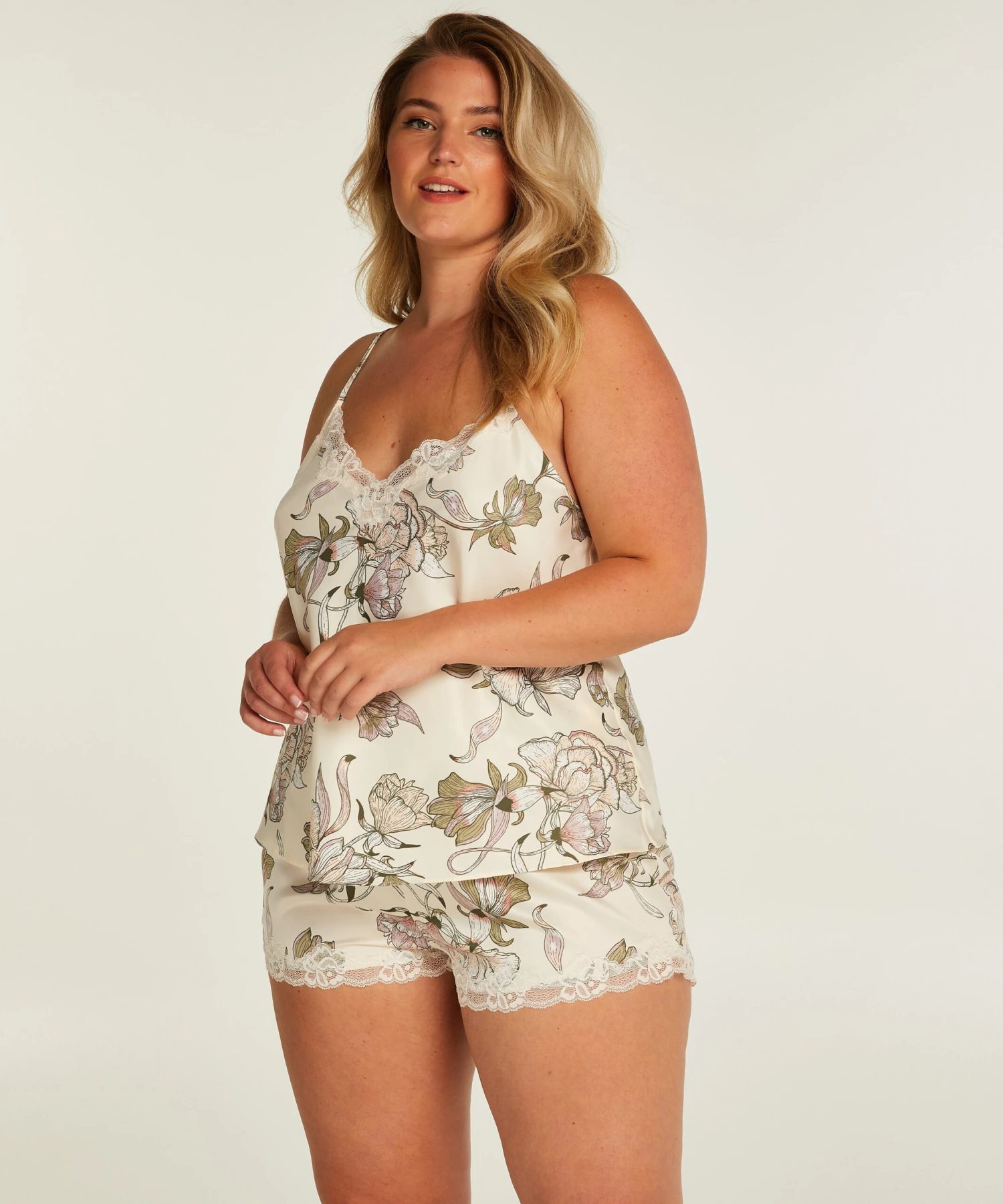 Pyjama-Shorts Satin 6 Pyjama-Shorts Satin – Bild 4