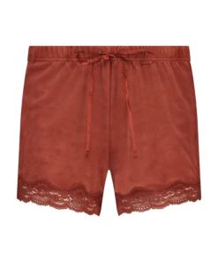 Shorts Aus Velours Mit Spitze -Modische Unterwäsche 195957 5 2