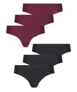 6er-Pack Invisible Slip Baumwolle -Modische Unterwäsche 196680 5