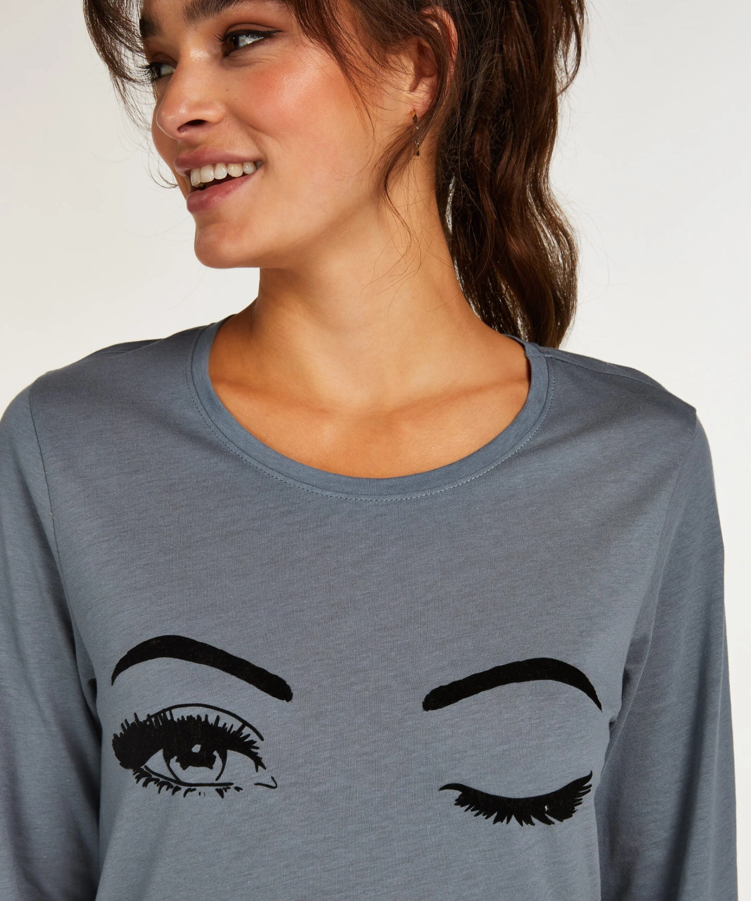 Nachthemd Rundhals 4 Nachthemd Rundhals – Bild 2