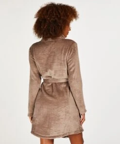 Bademantel Zip Fleece 9 Bademantel Zip Fleece -Modische Unterwäsche 200336 4