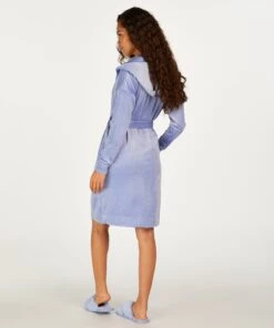 Kurzer Bademantel Velours 9 Kurzer Bademantel Velours -Modische Unterwäsche 201669 4