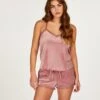 Shorts Velours Lace