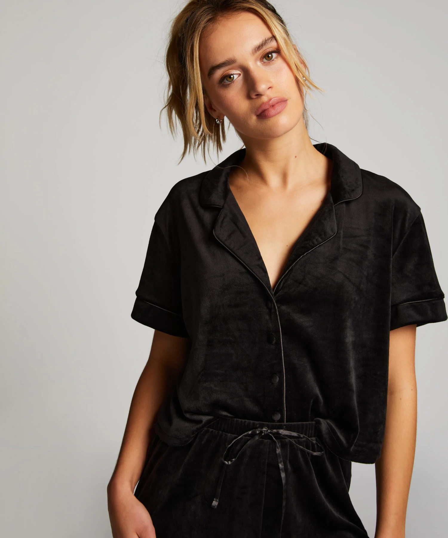 Velours-Jacke 3 Velours-Jacke