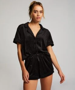 Velours-Jacke 10 Velours-Jacke -Modische Unterwäsche 201691 3 1