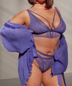 Kimono Chiffon Plisse -Modische Unterwäsche 201694 17