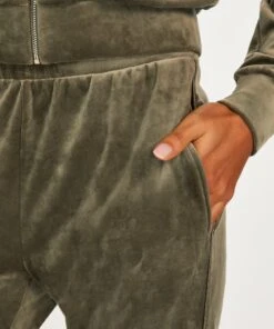 Tall Jogginghose Aus Velours 8 Tall Jogginghose Aus Velours -Modische Unterwäsche 201706 2 1