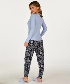 Tall Pyjamahose Painted Leopard