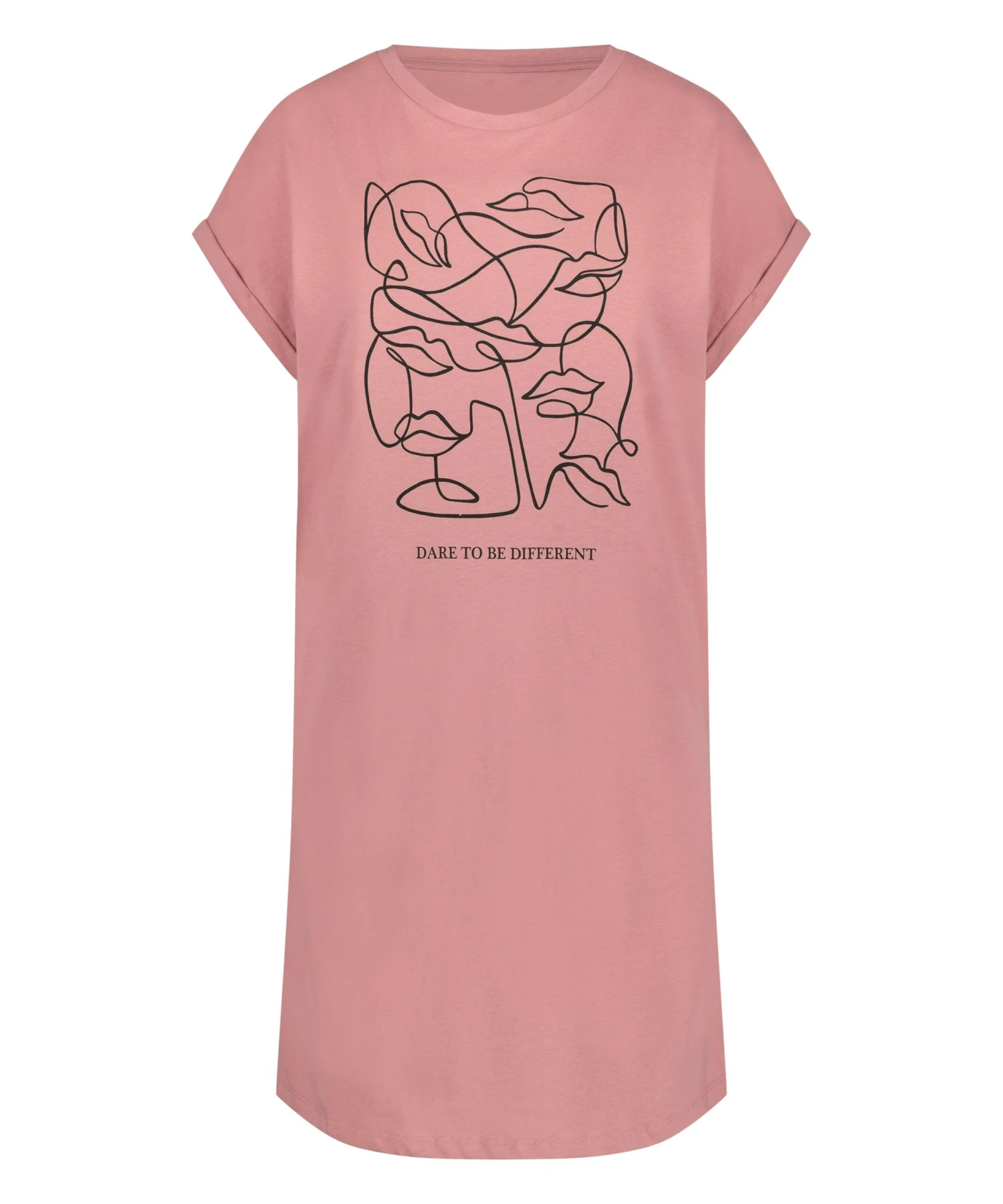 Nachthemd Rundhals 6 Nachthemd Rundhals – Bild 4
