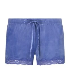 Shorts Aus Velours Mit Spitze -Modische Unterwäsche 201765 5 1