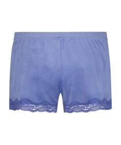 Shorts Aus Velours Mit Spitze -Modische Unterwäsche 201765 6 1
