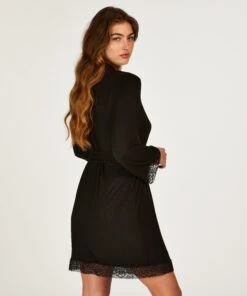 Kurzer Bademantel 9 Kurzer Bademantel -Modische Unterwäsche 201793 4