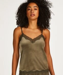 Cami Velours Spitze