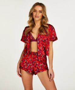 Pyjama-Shorts Satin 10 Pyjama-Shorts Satin -Modische Unterwäsche 201811 3 1