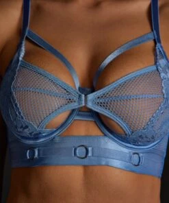 Unwattierter Longline-Bügel-BH Pleasure 7 Unwattierter Longline-Bügel-BH Pleasure -Modische Unterwäsche 202040 2 1